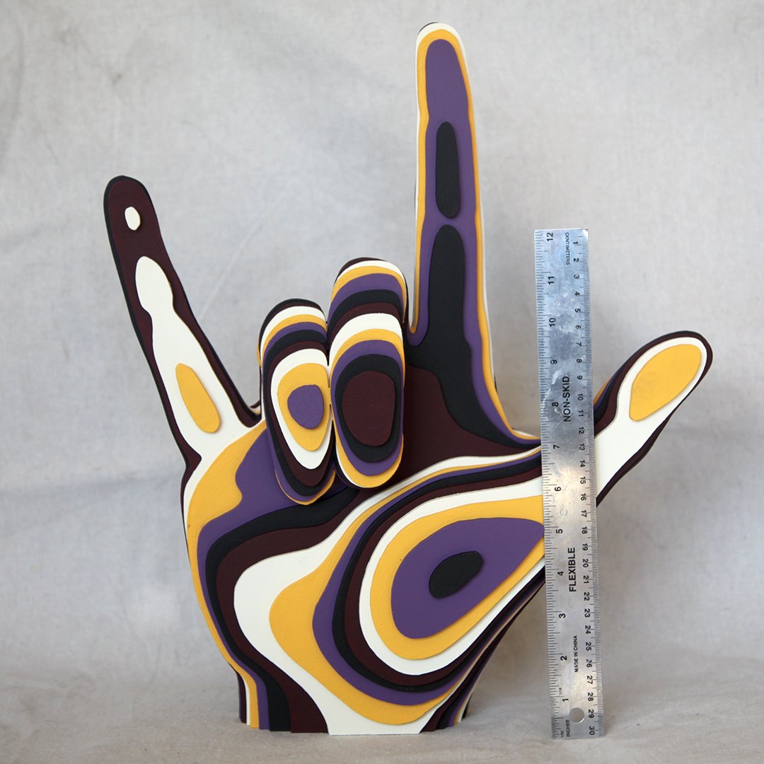 I Love You Hand — Beatnik Prints